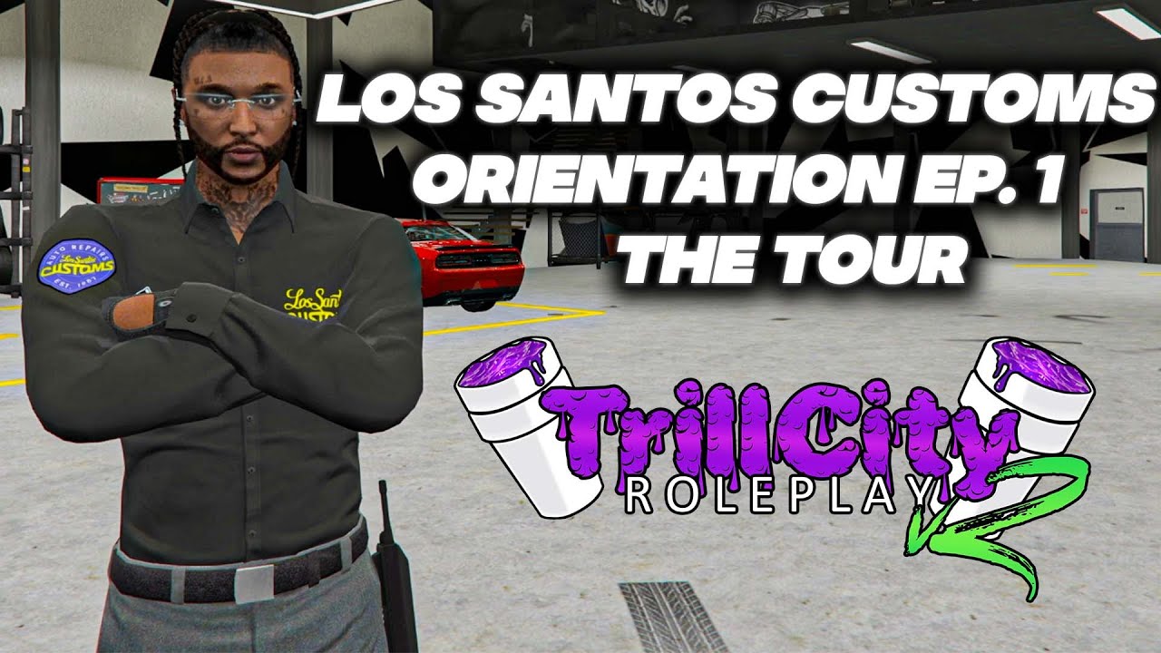 Gta 5 Roleplay Los Santos Customs Mechanic Shop Tour Orientation Ep