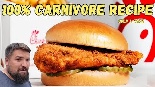 Easy Carnivore Chick-fil A Sandwich Recipe - Just as good as the original Copycat Recipe
