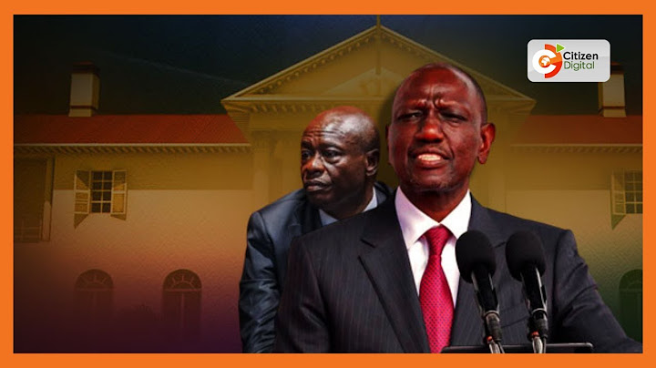 President Ruto says Gachagua is an incompetent and corrupt leader