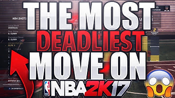 THE MOST DEADLIEST MOVE ON NBA 2K17 • OVERPOWERED HOPSTEP DRIBBLE MOVE! #UNGUARDABLE #ANKLE BREAKERS