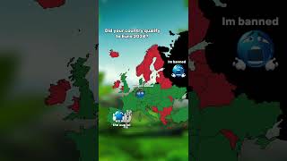 Did your country qualify to Euro 2024? #mapping #viral #euro24 #fyp