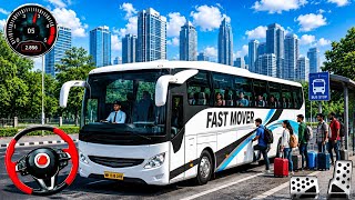 Bus Driving Game 2026 3D: Challenging city bus driving simulator passenger pickup - android gameplay screenshot 4