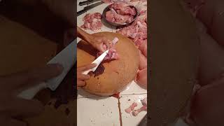 easy and fast way guys #cuttingchicken #butcher
