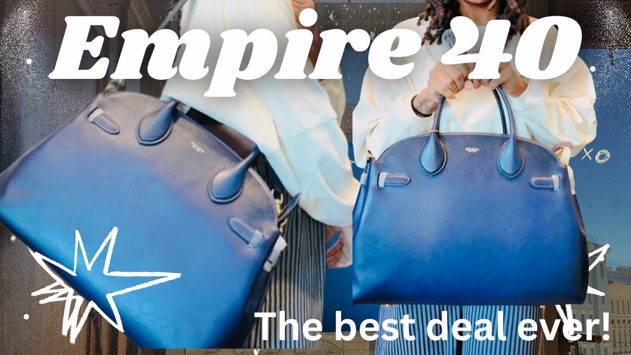COACH EMPIRE 40 NAVY | БЕЗУМНАЯ СДЕЛКА!