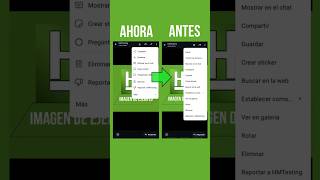 Nueva interfaz para gestionar las imágenes en WhatsApp #shorts #whatsapp