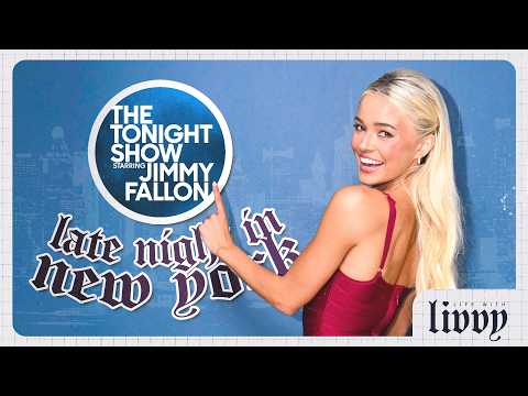 JIMMY FALLON SHOW TAPING (ALL ACCESS) | LIFE WITH LIVVY