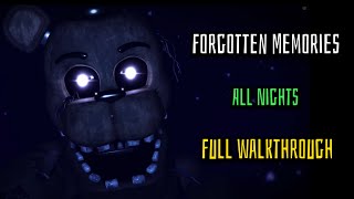 ROBLOX - Forgotten Memories [Custom Night 20x6] - [Full Walkthrough] 