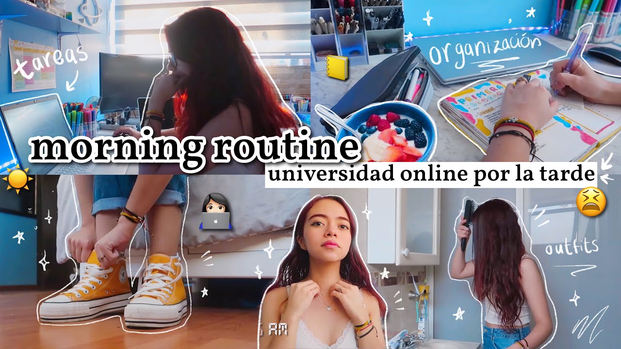 ☀️ MORNING ROUTINE PARA LA UNIVERSIDAD turno VESPERTINO // mi rutina de mañana - DanielaGmr ✨