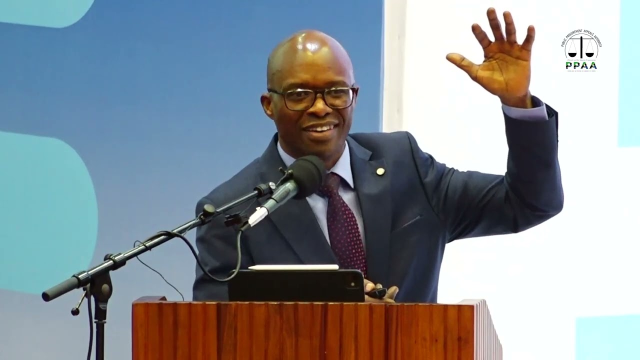 WASILISHO LA KATIBU MTENDAJI WA PPAA KWA WADAU WA UNUNUZI WA UMMA  KWENYE KONGAMANO LA PSPTB