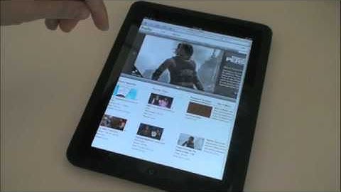 Flash on the iPad: Hulu (Proof of concept)