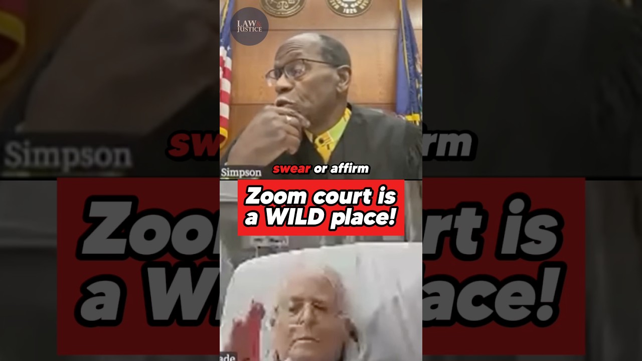«У меня с этим небольшие трудности...» — Зум-суд судьи Симпсона — дикое место.