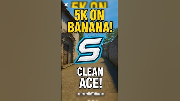 CLEAN ACE on Banana! 💥 | CS2 Inferno #shorts