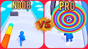Noob 🆚 Pro Layer Man 3d New Levels Big New Update Max Walkthrough Android iOS Gameplay level 9999
