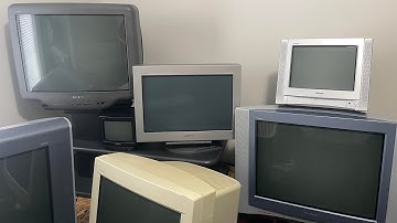 My Sony Trinitron CRT Collection