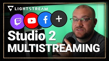 Multistream Your Podcast Or Show To Every Platform! | Lightstream Studio 2