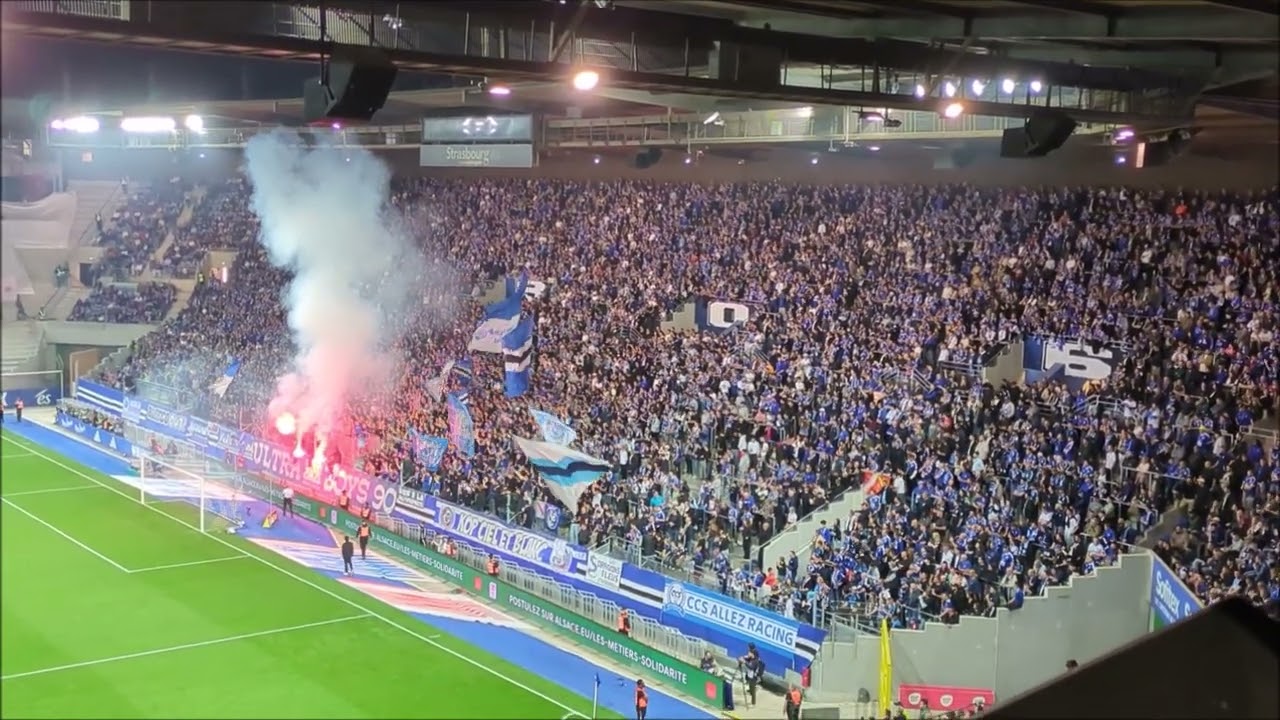 RC Strasbourg - OGC Nice : Tribune Ouest 2024/2025 L1