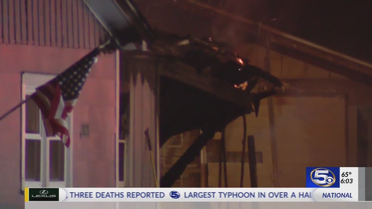 Overnight House Fire in Mobile YouTube