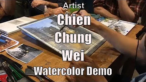Chien Chung Wei Watercolor Lesson (a part of EPC A...