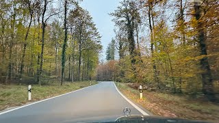 Driving in Switzerland 🇨🇭Canton Aargau | Autumn Scenery 🍁