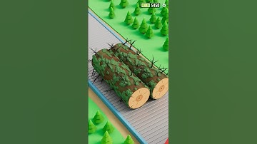 Idle Lumber: Twin Trees vs 344 Saws #riseofcastles #viralshort