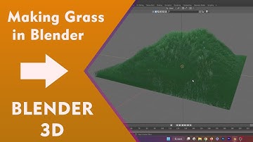 Making Grass in  | Blender 3D |#blender #grass #blender3d #blendertutorial