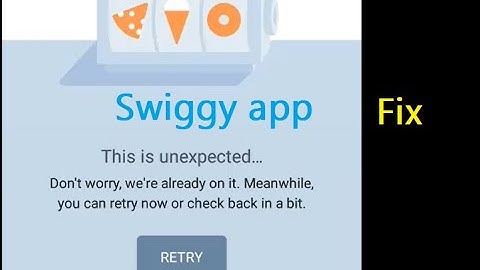 How to fix This is unexpected... Don