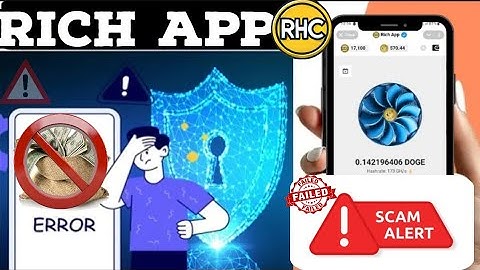 Rich app Telegram B.O.T|Scam Alert ⚠️😳|Real or Fake|Doge Coin mining withdrawal|Fake B.O.T #dogecoin