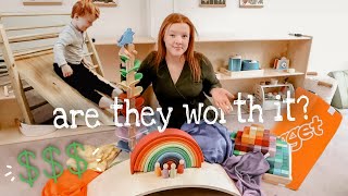 Are These Expensive Toys Worth it? // Montessori and Waldorf Toys