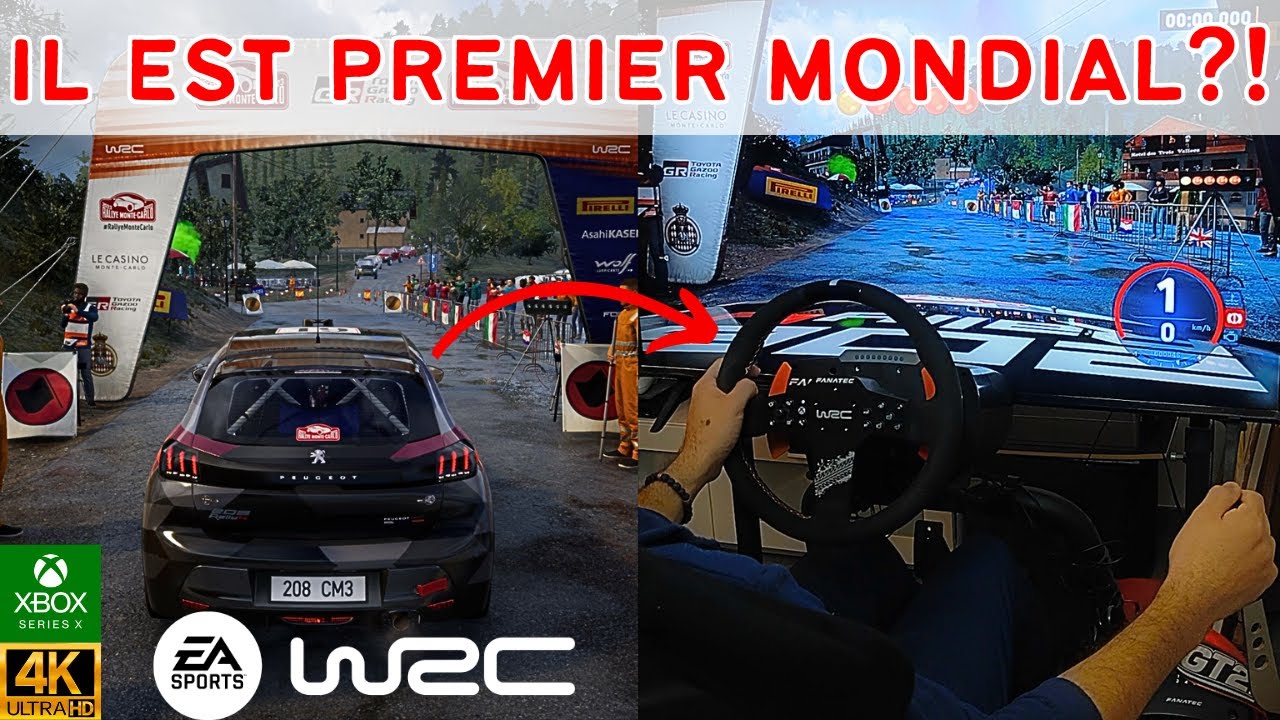 EA sports WRC : World record! Je relève le défi d'un abonné sauf qu'il est ...