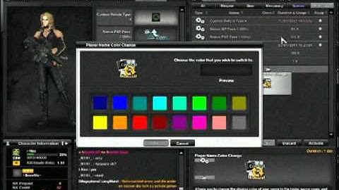 Combat Arms Eu ; i-Neo ; Colour Name Change