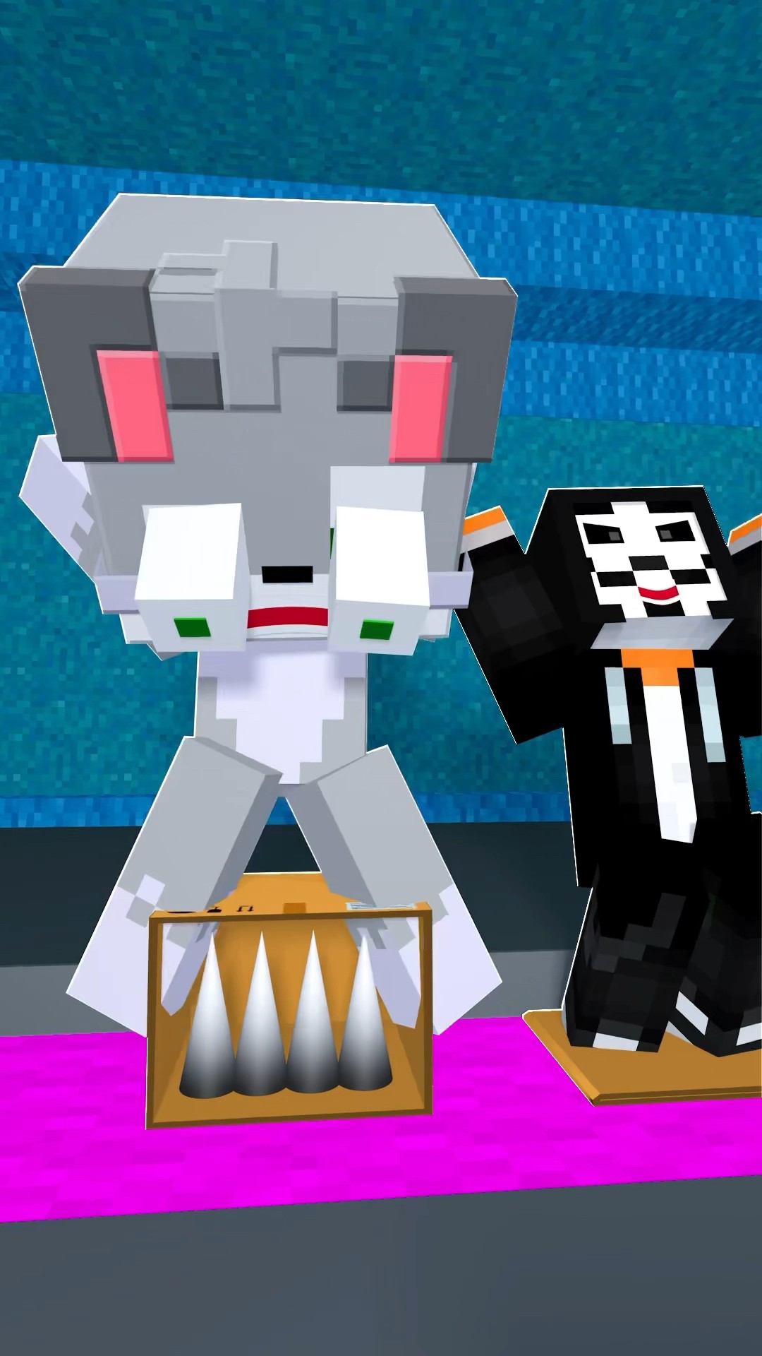 Hacker made cheats  #Minecraft