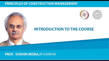 Introduction to the course