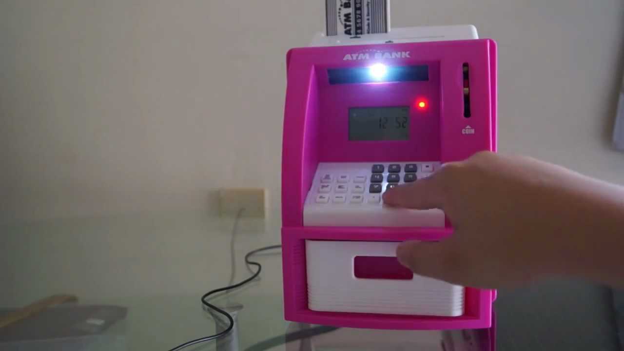 Mini ATM (Toy) - YouTube