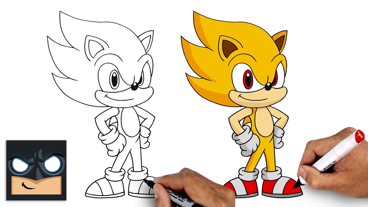 Discover more than 145 super sonic drawing best