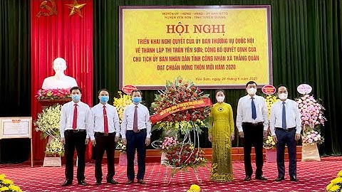 Huyện yên sơn tuyên quang có bao nhiêu xã năm 2024