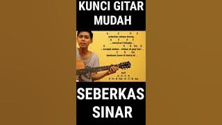 kunci Gitar - Seberkas Sinar - Nike ardila (Tutorial Gitar versi mudah)