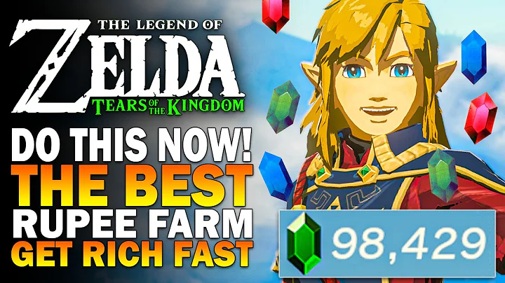 DO THIS NOW! The Best Rupee Farm In Zelda Tears Of The Kingdom - TOTK How To Make Money Fast Guide