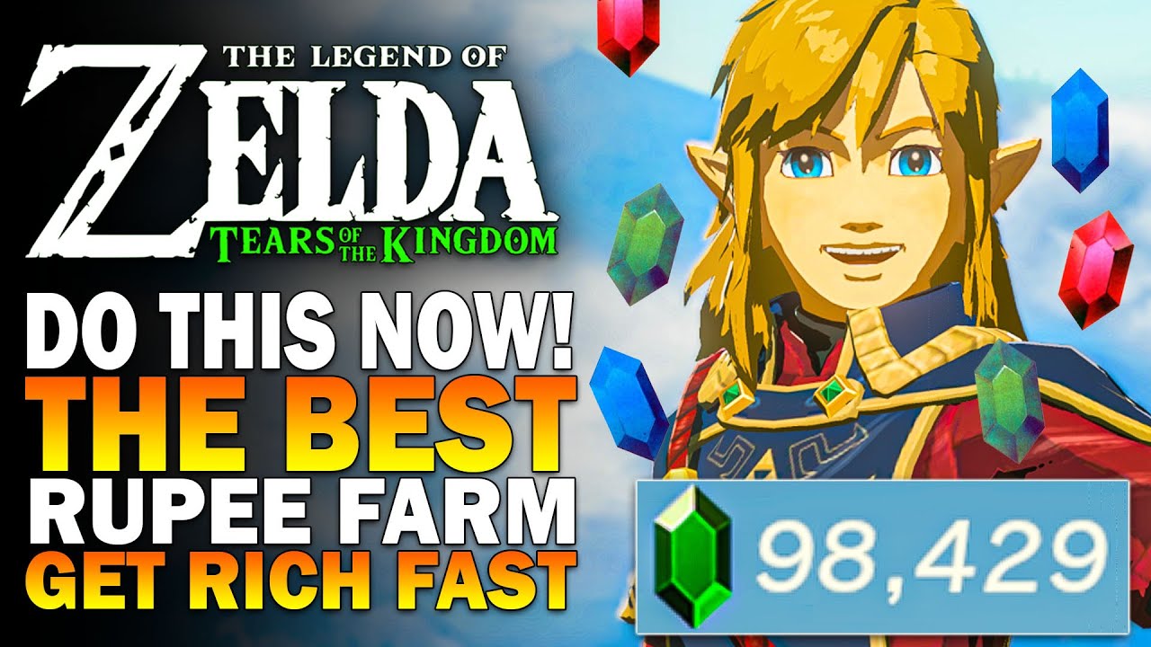 DO THIS NOW! The Best Rupee Farm In Zelda Tears Of The Kingdom - TOTK How To Make Money Fast Guide - YouTube