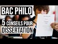 BAC Philosophie - 5 CONSEILS SUR LA DISSERTATION