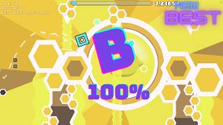 I BEAT B! (first medium demon) after my fail at 96% twice