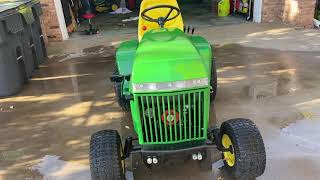 1992 JOHN DEERE 420 RESTORED WITH NEW PREDATOR