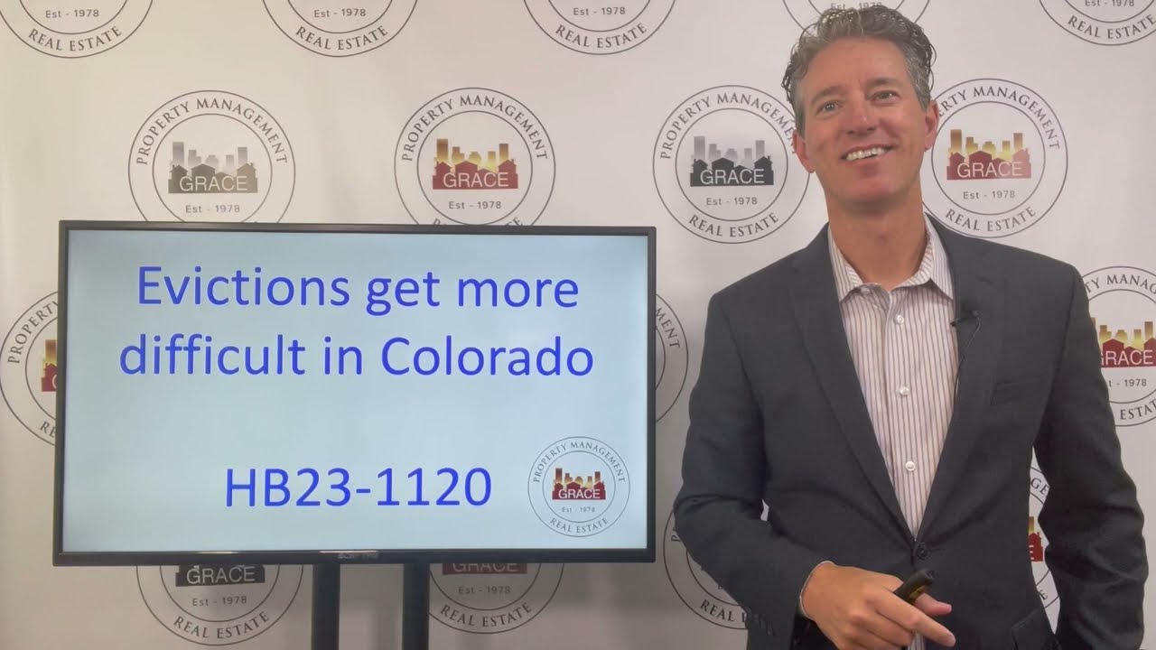 Evictions get more difficult in Colorado.  HB23-1120