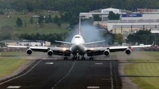 Qantas 747400 VHOJA Wollongong Arrival