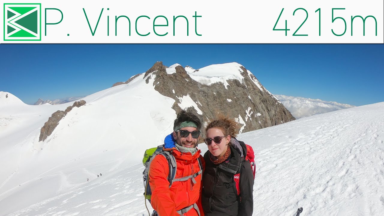 Monte Rosa Pyramide Vincent Pyramid Monte Rosa - 4215m - 21Aug2020 - YouTube