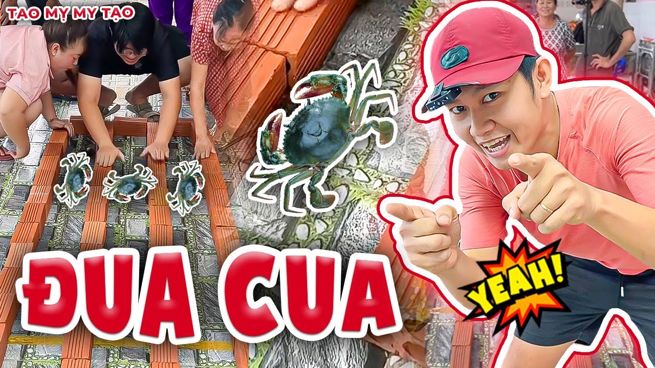 Đường Đua Cua Kịch Tính Nhất Năm - Tìm Ra Chú Cua Vô Địch Của Team | Tao Mỵ My Tạo