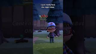 I just really love the night time. #animalcrossing #nintendo #night
