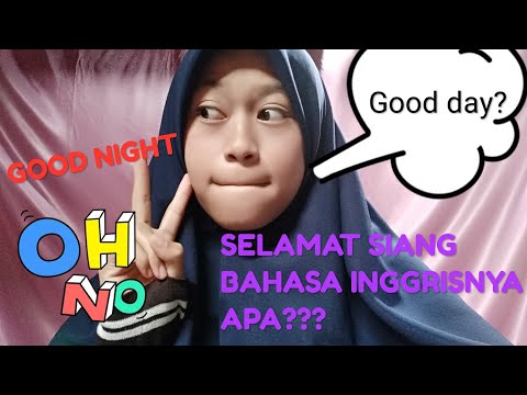 Video: Apa artinya siang?