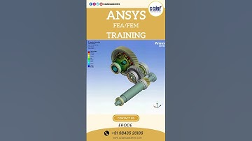 𝐀𝐫𝐞 𝐲𝐨𝐮 𝐫𝐞𝐚𝐝𝐲 𝐭𝐨 𝐦𝐚𝐬𝐭𝐞𝐫 𝐭𝐡𝐞 𝐩𝐨𝐰𝐞𝐫 𝐨𝐟 𝐀𝐍𝐒𝐘𝐒 𝐅𝐄𝐀/𝐅𝐄𝐌? #ANSYS #FEA #FEM #erode #ansyscourseinerode