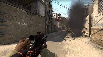 CSGO: Noscope Jumping Wallbang Scout Kill