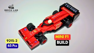 Let's Unbox, Build, & Pull-Back Test! | Mini F1 Race Car Lelebrother 9215-2